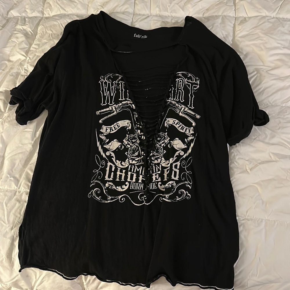 Fabrik brand shirt with chest detailing
